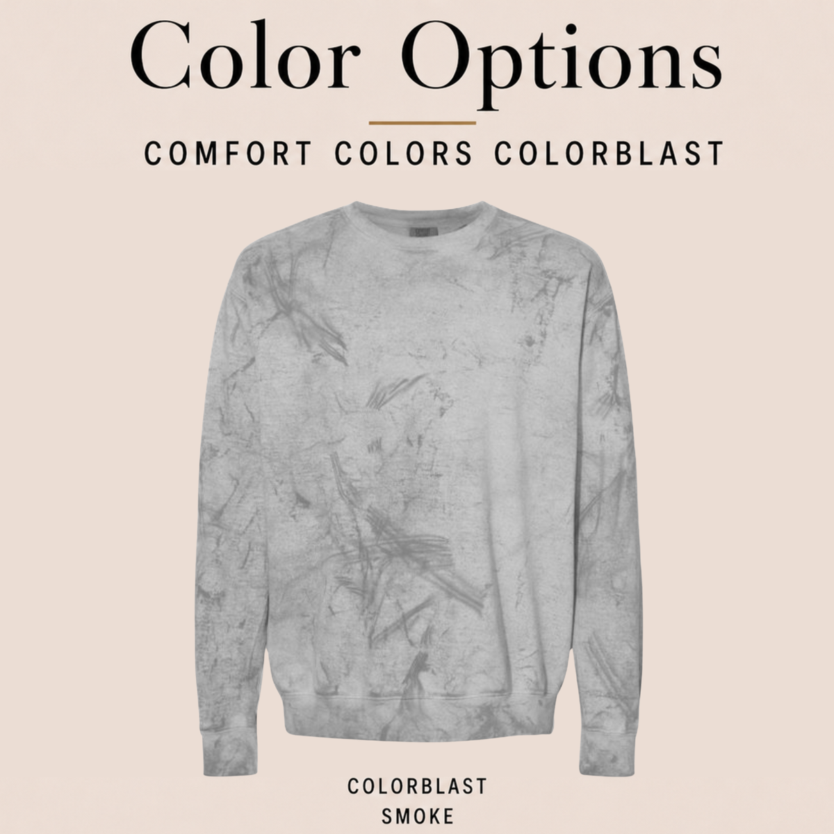 Frontenac Raiders | Gildan/Comfort Colors: Distressed Script F Crewneck