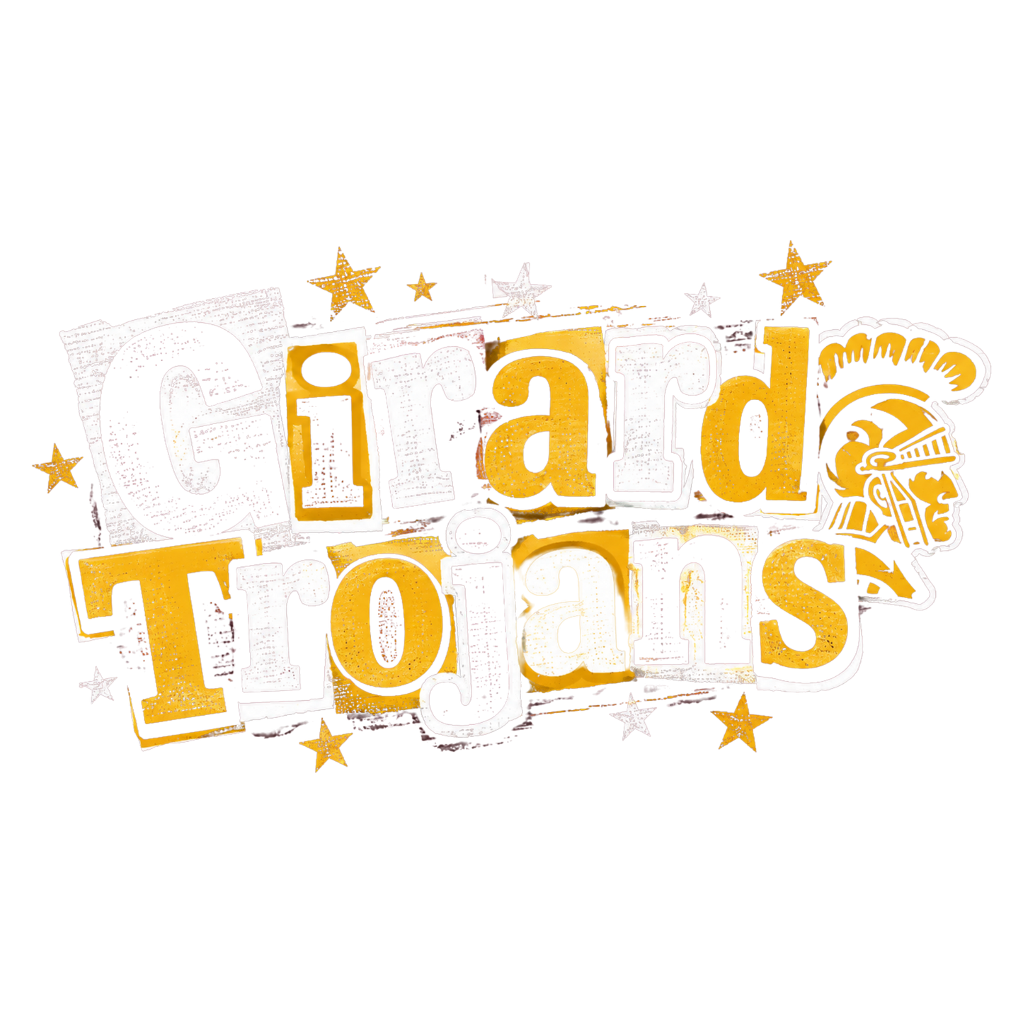 Girard Trojans | Retro Starburst Spirit Wear
