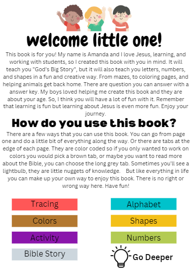 123,ABC, & the Bible and Me