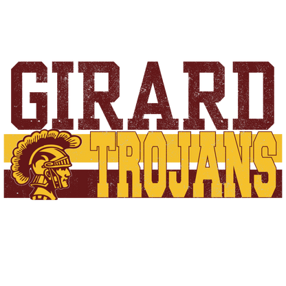 Girard Trojans | Stacked Collegiate Spirit Wear