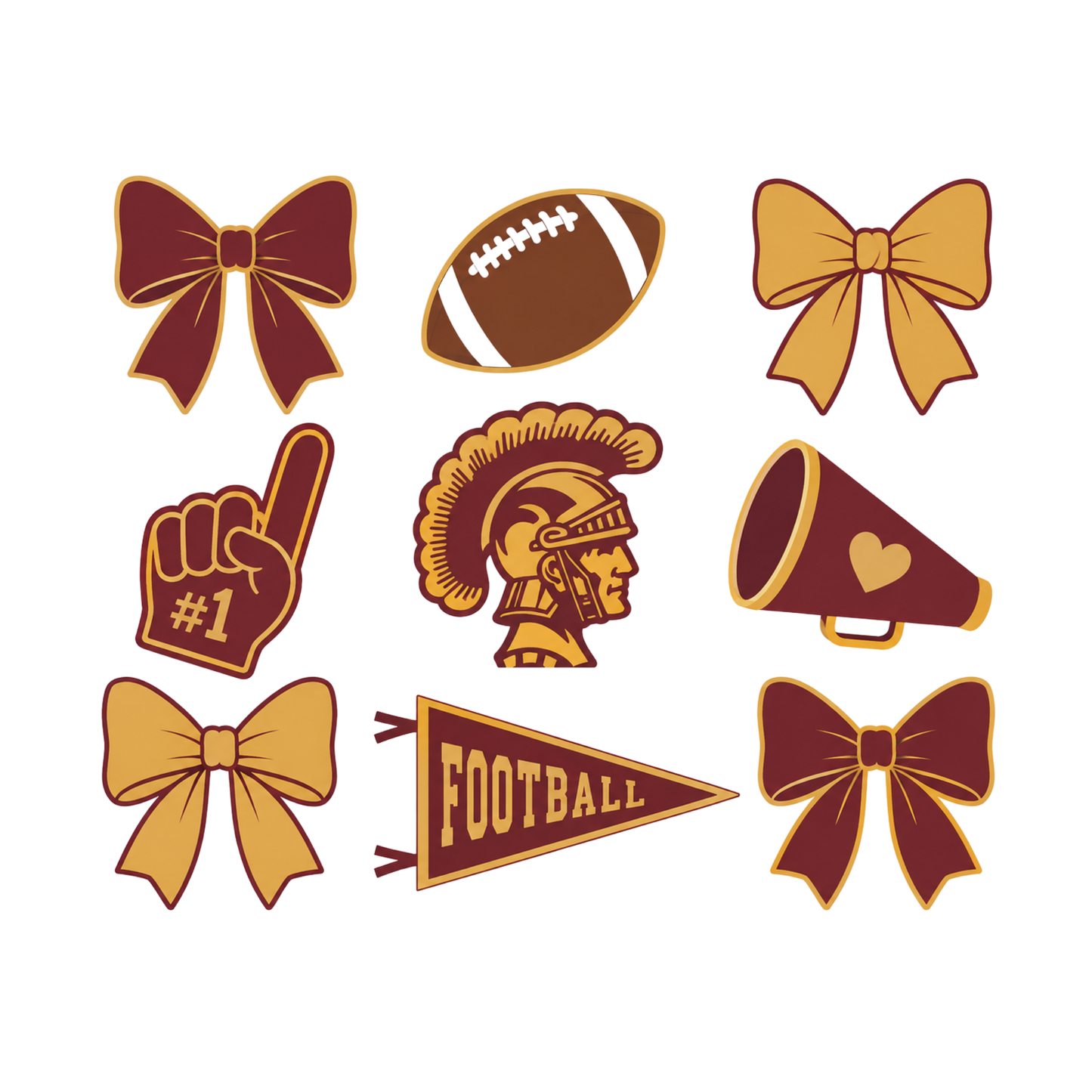 Girard Trojans | Girly Game Day Spirit Wear