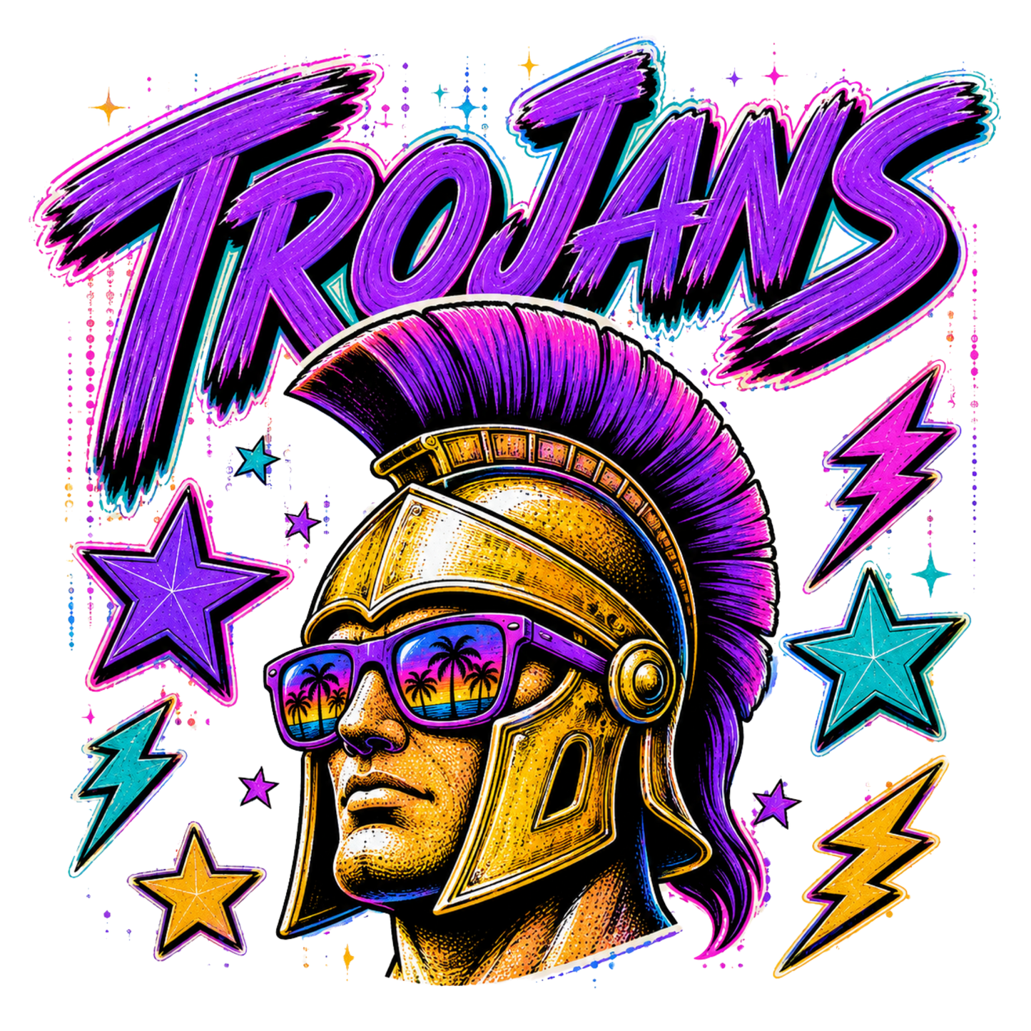 Girard Trojans | Neon Trojan Spirit Wear