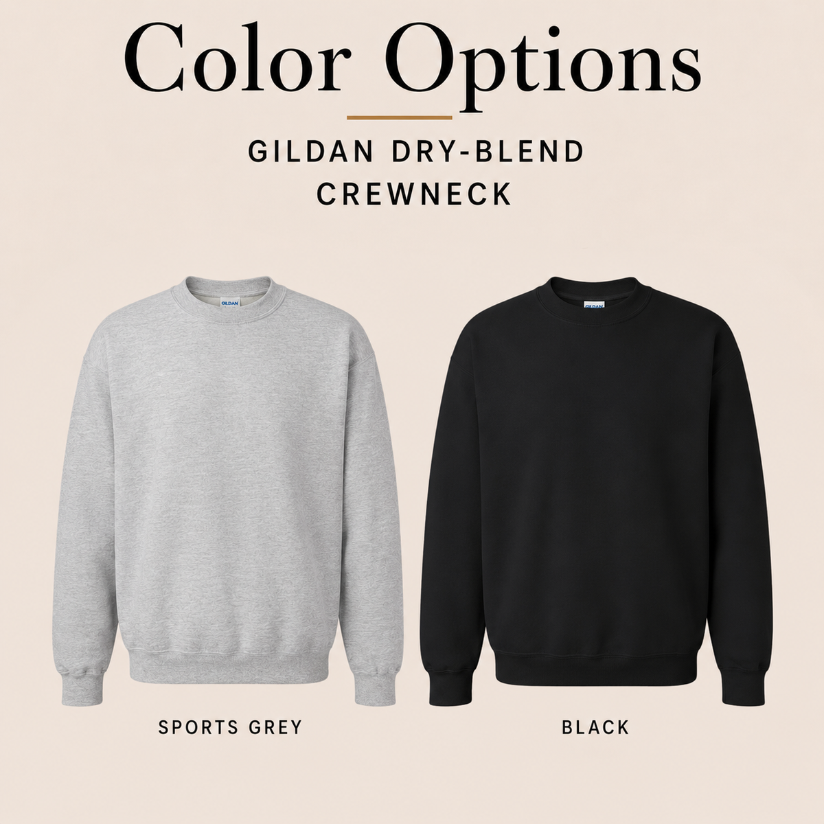 Frontenac Raiders | Gildan/Comfort Colors: Distressed Script F Crewneck
