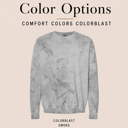Frontenac Raiders | Gildan/Comfort Colors: Distressed Script F Crewneck