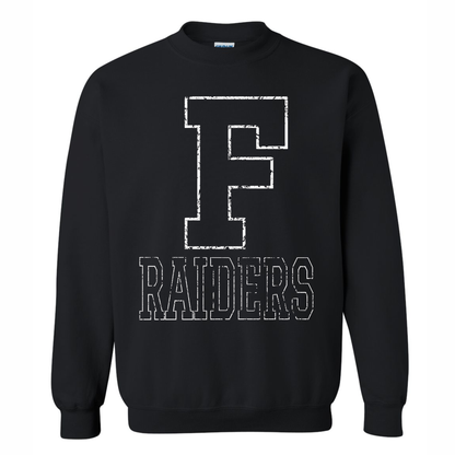 Frontenac Raiders | Gildan/Comfort Colors: Oversize F Crewneck