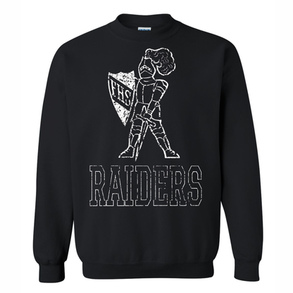 Frontenac Raiders | Gildan/Comfort Colors: Distressed Varsity Crewneck